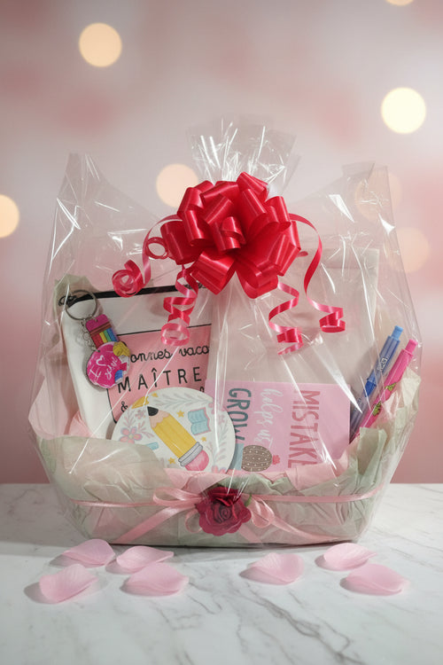 Coffret Cadeau Maîtresse - Thème École